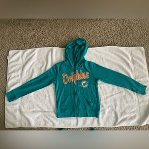 Miami Dolphins Little Girls Hoodie